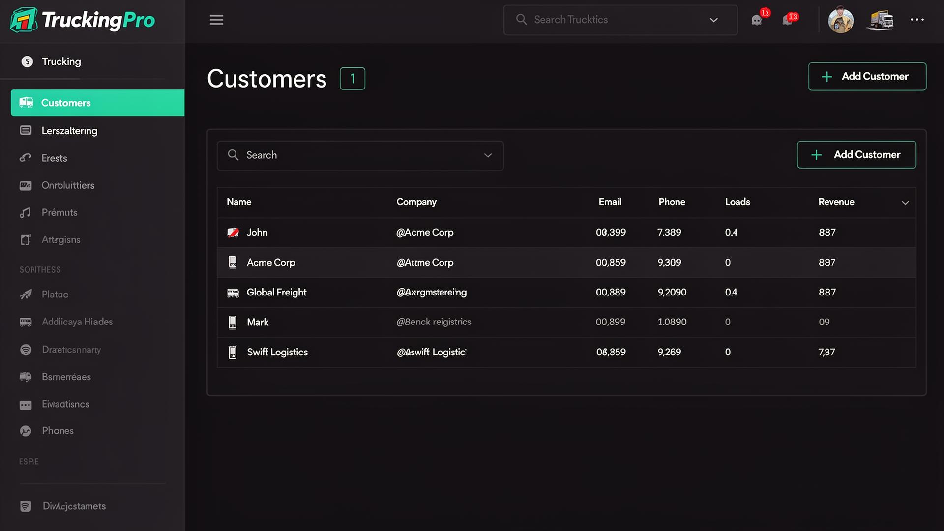 Customer CRM
