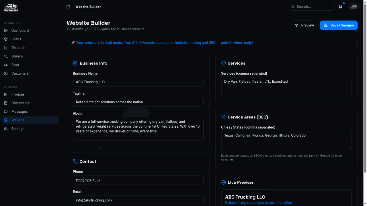 Custom Website (by KeeWee Brands)